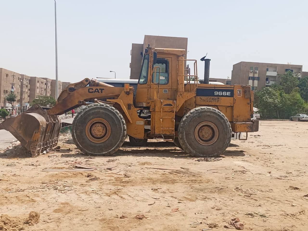 Loader 966E 1990 Model Belgian Origin Located in Giza