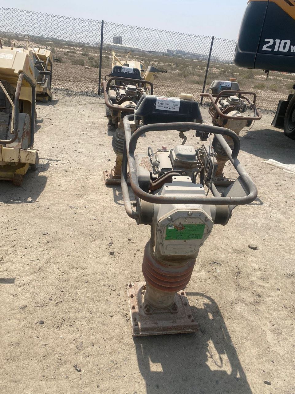 Online Platform for Selling Compactors and Rollers in Cairo Jumping Jack Compactor in Excellent Condition for Export to Cairo
