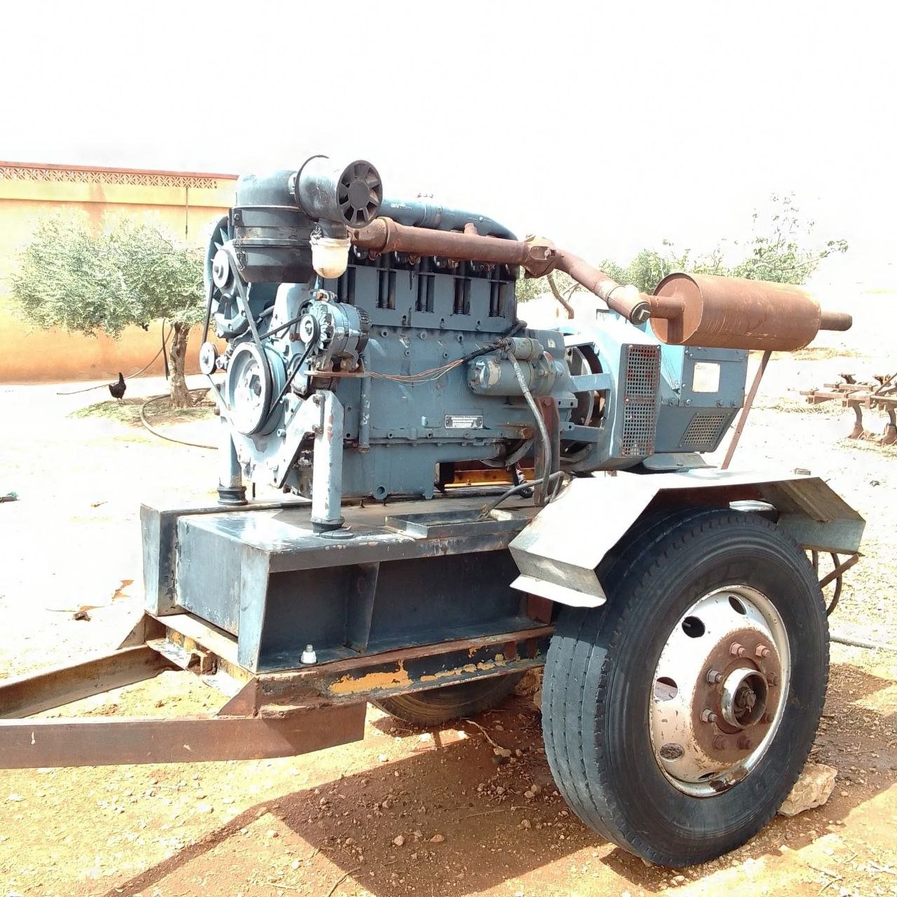 Buy and Sell Generators in Egypt, Deutz Generator 5 Cylinder 53 KVA, Located in Mahalla al-Kubra