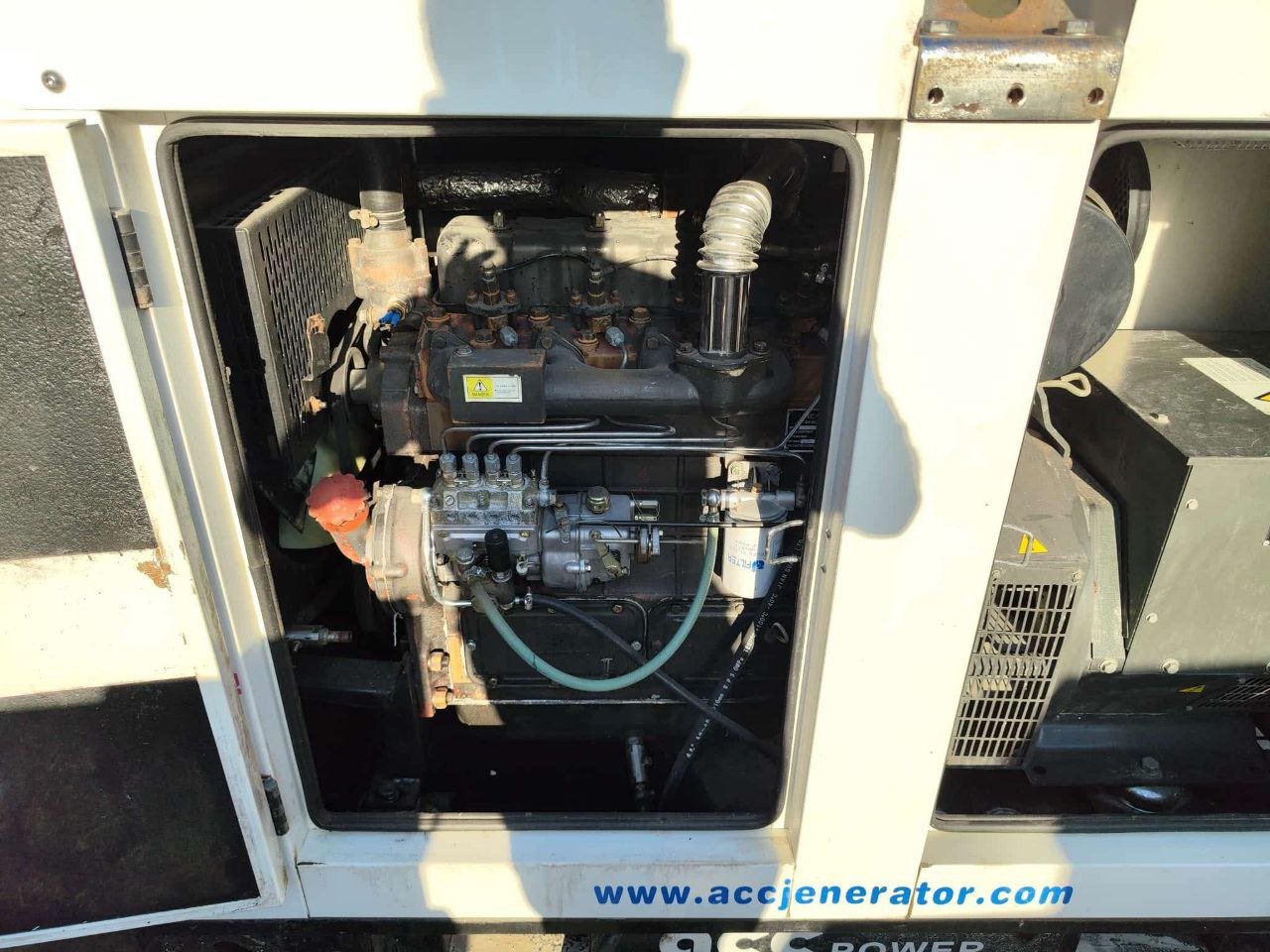 ACC Power Generator, Like New, Low Hours, Chinese Perkins Engine by Ricardo, Located in Giza