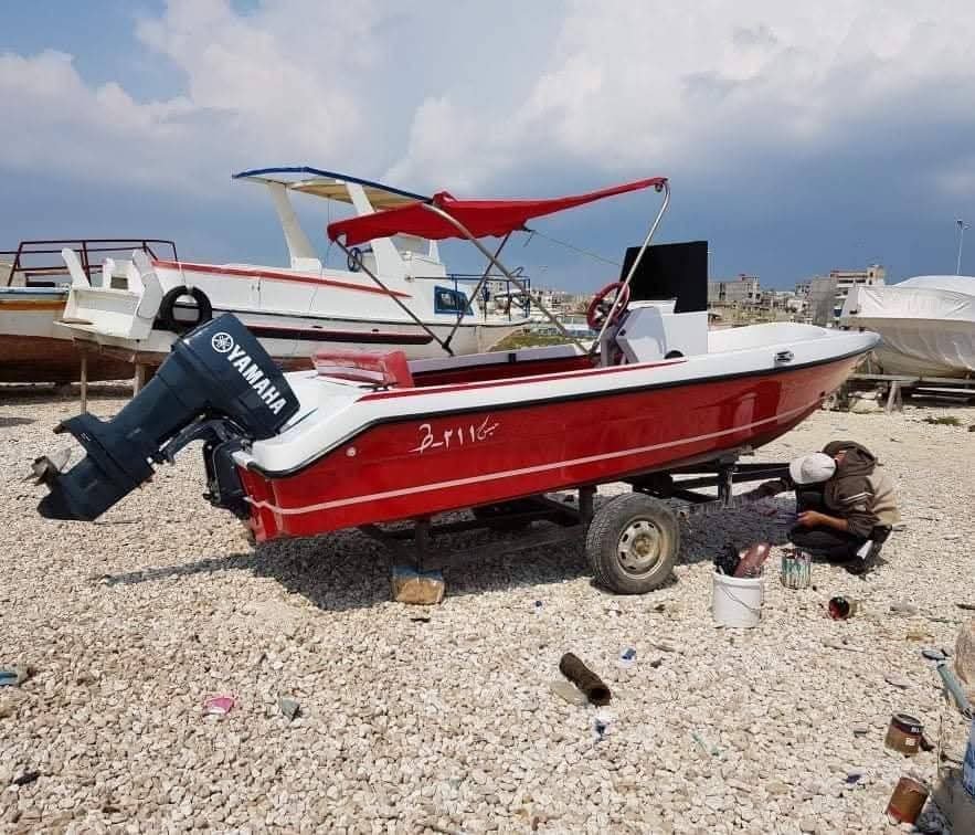 5m Fiberglass Boat with Yamaha 55 Engine, Excellent Condition, New Upholstery, Located in Alexandria– Buy and Sell Boats in Egypt
