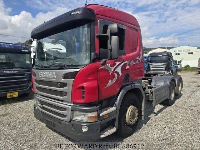 Scania Truck Head for Sale in Mansoura, 2013 Scania P Series Truck Head, Located in Mansoura, the Largest Arab Market for Heavy Equipment