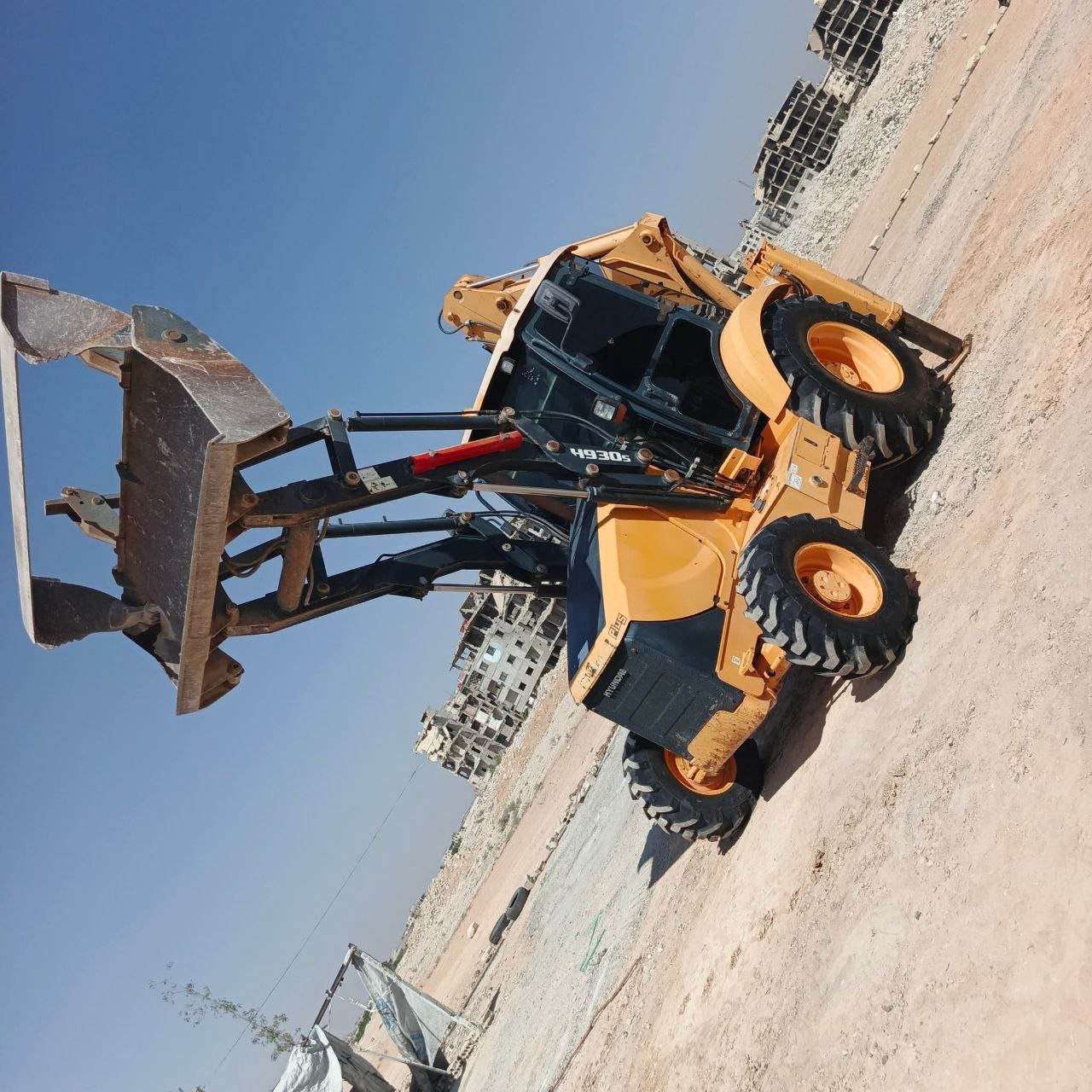 Wheel Loader for Sale in Egypt, Hyundai H930S Wheel Loader for Sale in Cairo, Largest Arab Market for Loaders