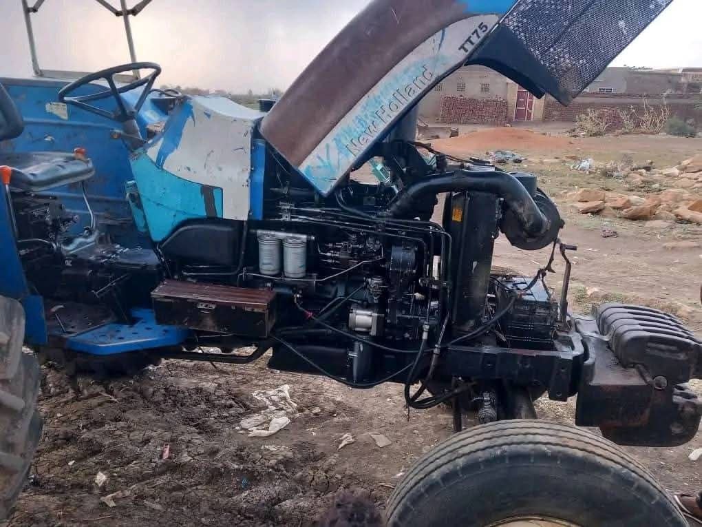 تركتور زراعي للبيع في المنصورة, جرار نيو هولاند موديل TT75 سنة 1995 تواجد المنصورة, سوق الجرارات الزراعية في مصر