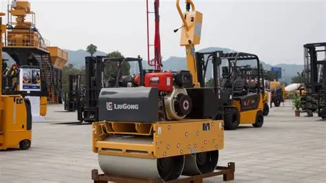 Chinese Equipment Agency in Egypt, LiuGong Roller Model 6009E 2020 Located in Giza, Heavy Equipment Market Egypt