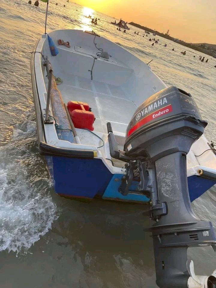 Flouka Boat 5.35m with Yamaha 25 Engine and 180 Net Available in Alexandria, Buy and Sell Boats in Egypt