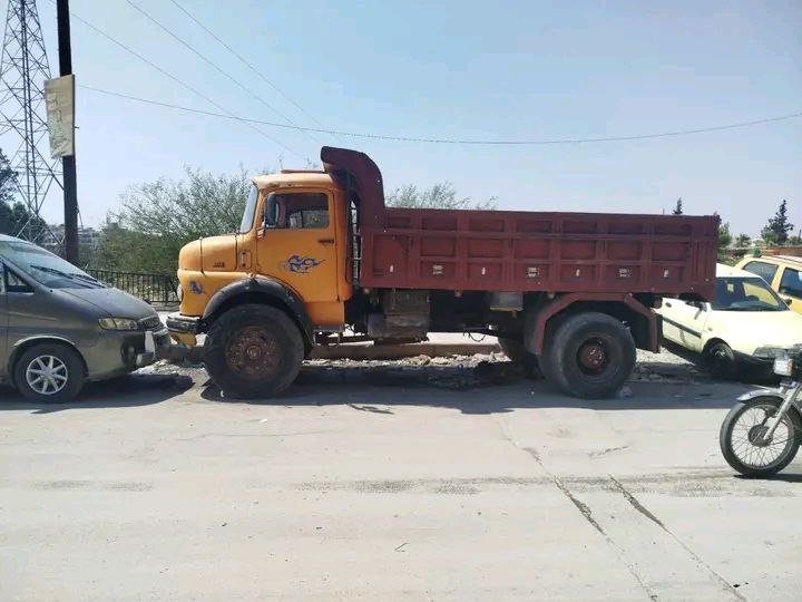 Mercedes Dump Truck for Sale in Alexandria, Mercedes Tipper Model 63 with 66 Engine and 420 Axle Located in Alexandria, Truck Market in Egypt