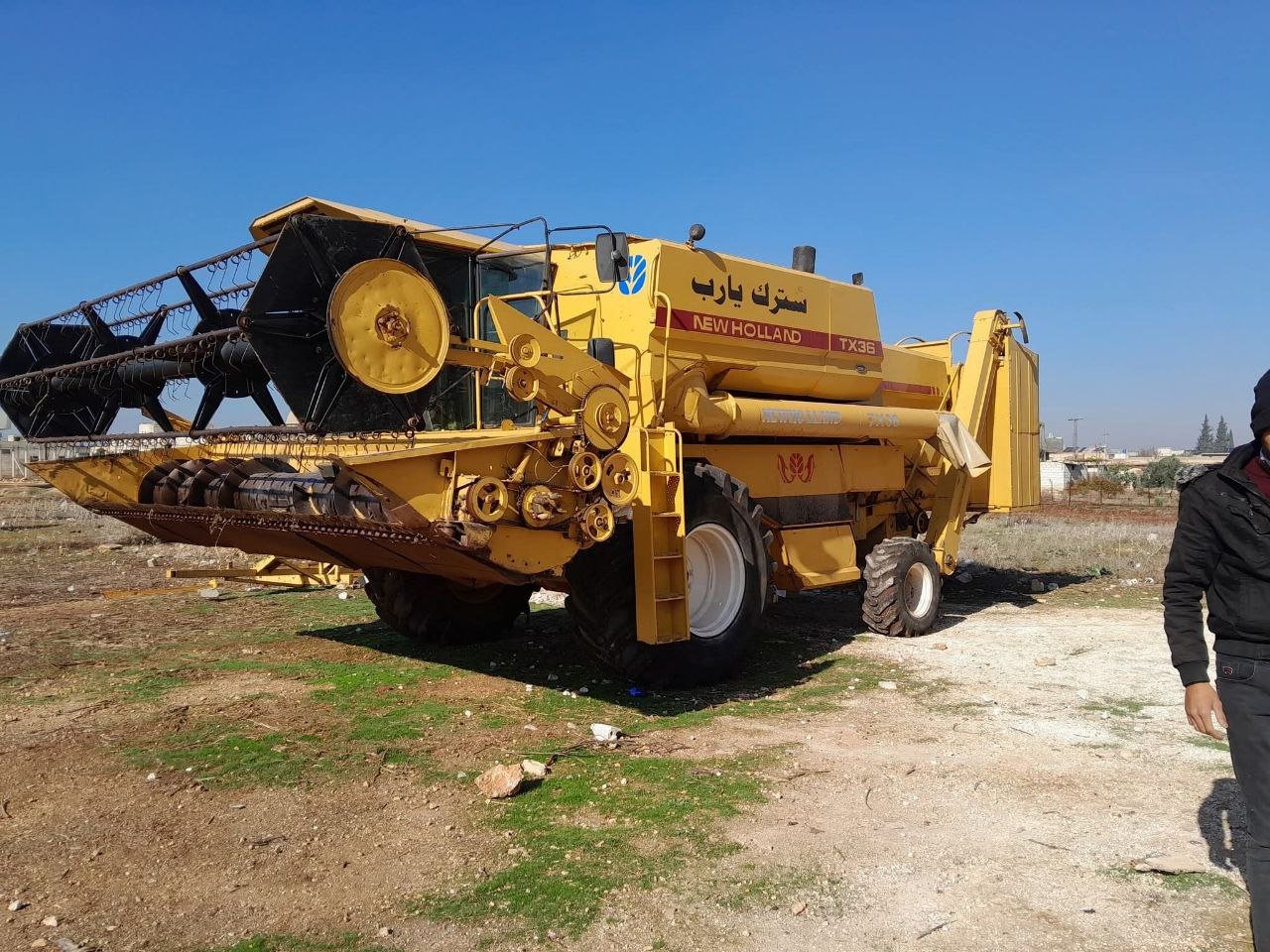 للبيع حصادة نيو هولاند في دمياط، هارفستر New Holland TX36 موديل 2019، تواجد دمياط، أفضل العروض على المعدات الزراعية الثقيلة