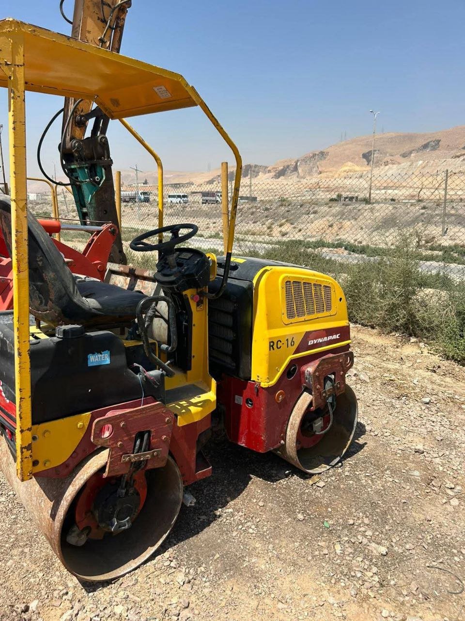 Dynapac Roller for Sale in Alexandria, Dynapac RC16 Model 2001, Located in Alexandria, Heavy Equipment Market in Egypt