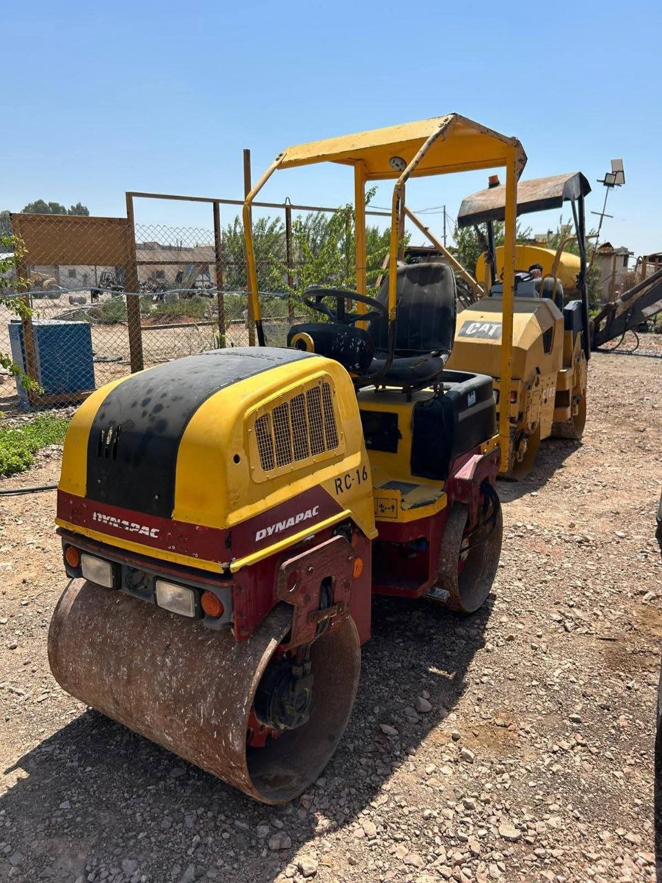 Dynapac Roller for Sale in Alexandria, Dynapac RC16 Model 2001, Located in Alexandria, Heavy Equipment Market in Egypt