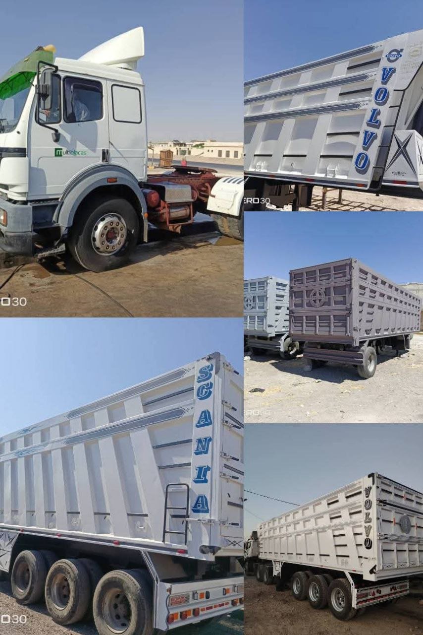 Mercedes Trailer for Sale in Egypt, 2010 Mercedes Model in Excellent Condition, Located in Damanhour, Best Heavy Truck Deals