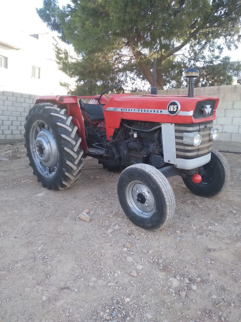 Massey Tractor for Sale in Egypt, Massey 165 Tractor 2008 Model in Excellent Condition, Located in Alexandria, Best Agricultural Equipment Deals