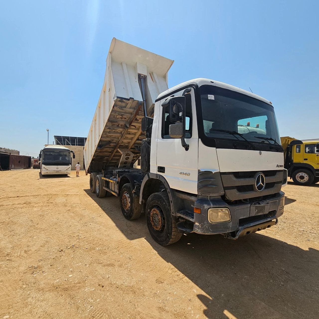 Mercedes Dump Truck for Sale in Egypt, Mercedes Actros MB3 4041 2014 Model in Excellent Condition, Located in Giza, Best Heavy Trucks & Equipment Deals
