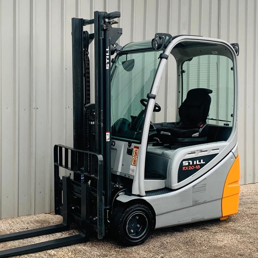 ستافة كهربائية للبيع في مصر، فوركليفت كهرباء STILL RX20-18 ألمانية موديل 2015 بحالة ممتازة، تواجد القاهرة، أفضل أسعار الرافعات الكهربائية والمعدات الثقيلة