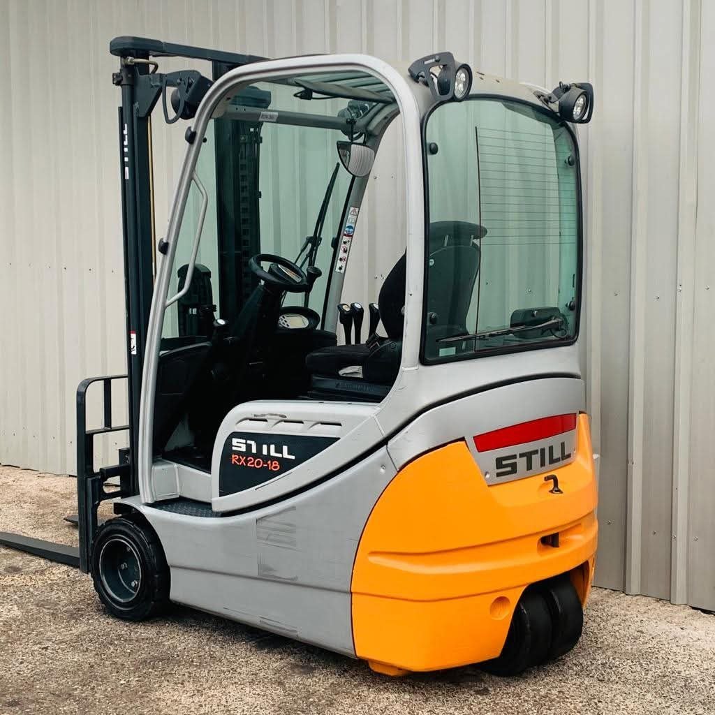 ستافة كهربائية للبيع في مصر، فوركليفت كهرباء STILL RX20-18 ألمانية موديل 2015 بحالة ممتازة، تواجد القاهرة، أفضل أسعار الرافعات الكهربائية والمعدات الثقيلة