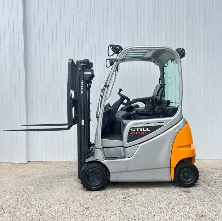 Electric Forklift for Sale in Egypt, German STILL RX20-18 Electric Forklift 2015 Model, Located in Cairo, Best Prices on Electric Forklifts & Heavy Equipment