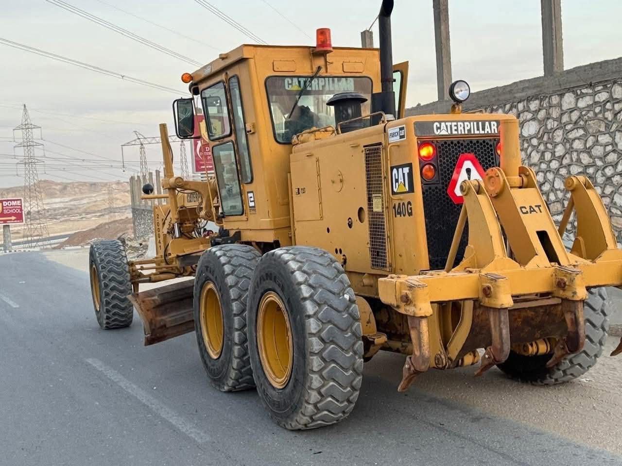 Caterpillar Grader for Sale in Egypt, CATERPILLAR 12G 1995 Model, Excellent Condition, Located in Alexandria, Heavy Equipment Deals