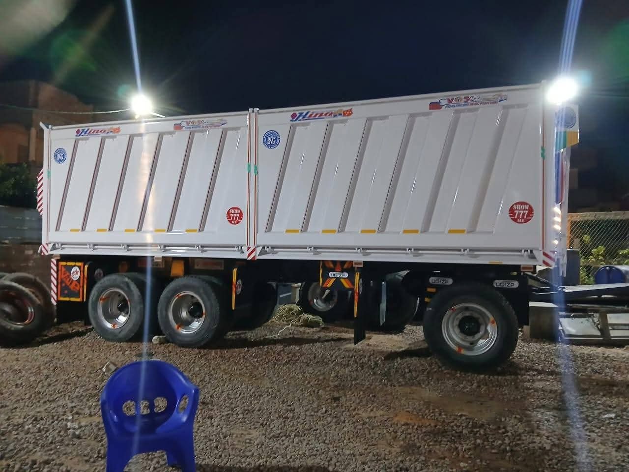 Prima trailer for sale in Egypt, Primavera 603 model 2003 located in Cairo, the best site for selling heavy equipment in Egypt.