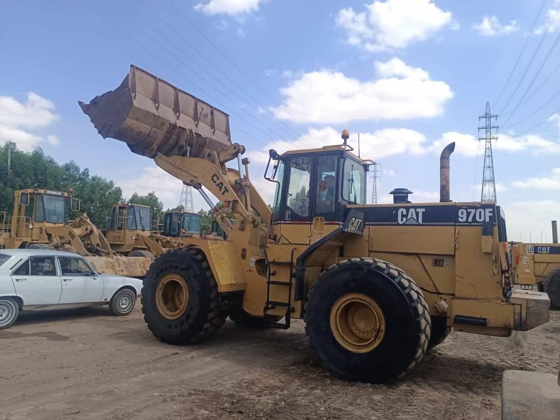 تركس كاتربيلر للبيع في مصر، كاتربيلر 970f موديل 1998 تواجد الجيزة، افضل موقع لبيع المعدات الثقيلة في مصر