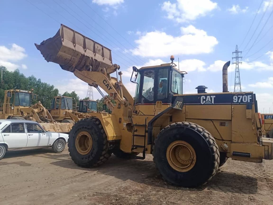 تركس كاتربيلر للبيع في مصر، كاتربيلر 970f موديل 1998 تواجد الجيزة، افضل موقع لبيع المعدات الثقيلة في مصر