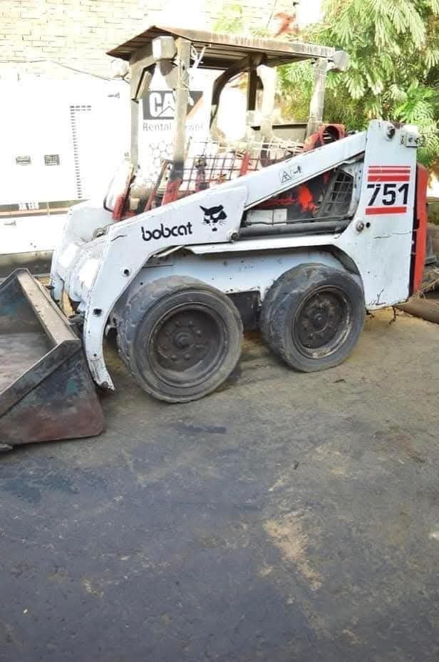 Bobcats for sale in Egypt, Bobcat 751 model 2005 located in Cairo, the best site for selling heavy equipment in Egypt.
