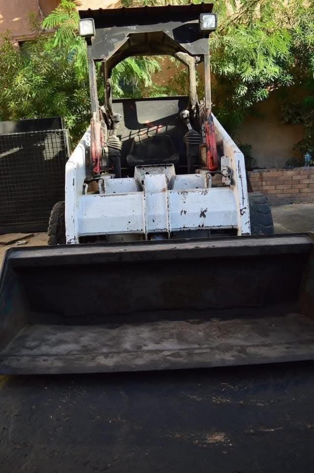 Bobcats for sale in Egypt, Bobcat 751 model 2005 located in Cairo, the best site for selling heavy equipment in Egypt.