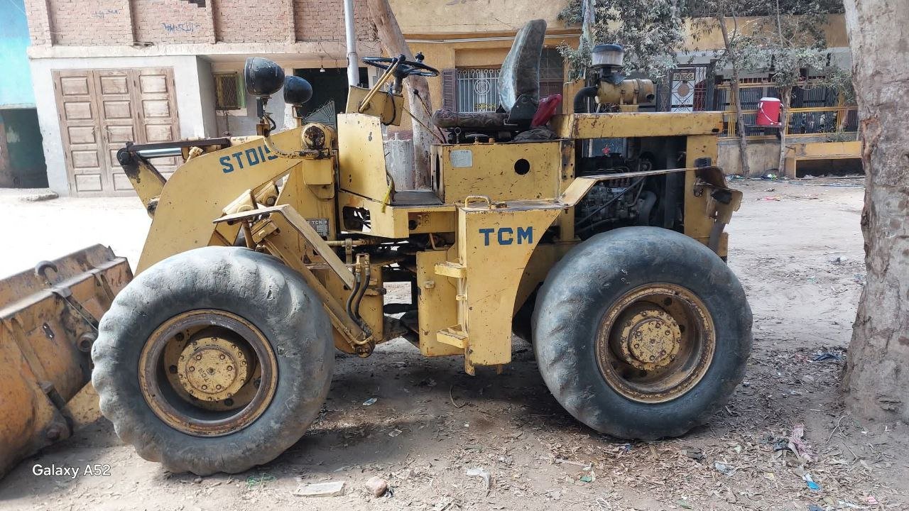 TCM loader for sale in Egypt, TCM STD15 model 2002 located in Giza, the best website for selling heavy equipment in Egypt.