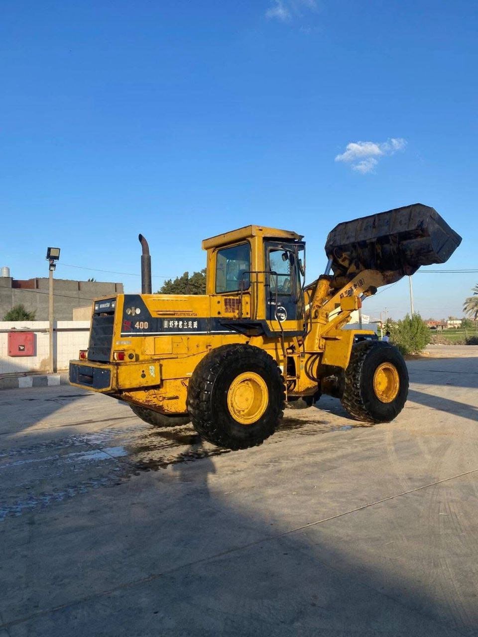 لودر كوماتسو للبيع في مصر، كوماتسو 380 موديل 1986  تواجد اسكندرية، افضل موقع لبيع المعدات الثقيلة في مصر