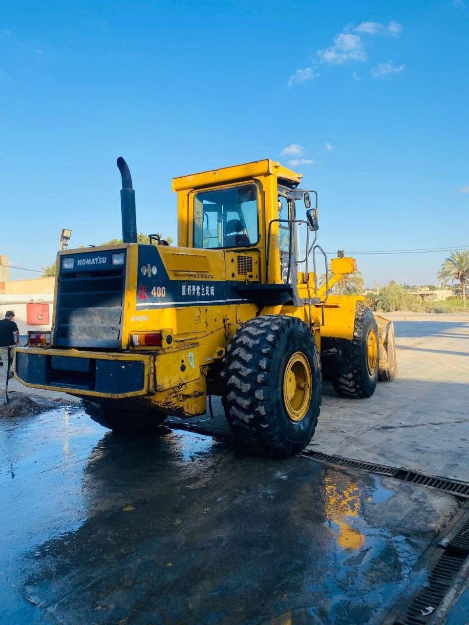 لودر كوماتسو للبيع في مصر، كوماتسو 380 موديل 1986  تواجد اسكندرية، افضل موقع لبيع المعدات الثقيلة في مصر
