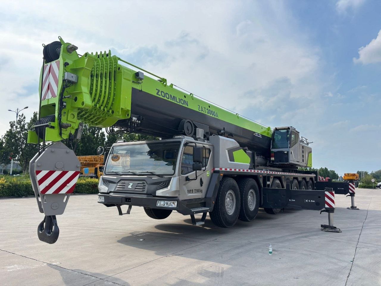 رافعة ZoomLion للبيع في مصر، ZoomLion ZAT3000A موديل 2019 تواجد اسكندرية، افضل موقع لبيع المعدات الثقيلة في مصر