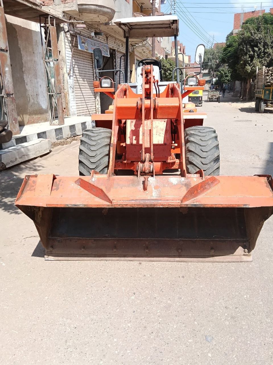 Hitachi loader for sale in Egypt, Hitachi 972G model 2002 located in Alexandria, the best site for selling heavy equipment in Egypt