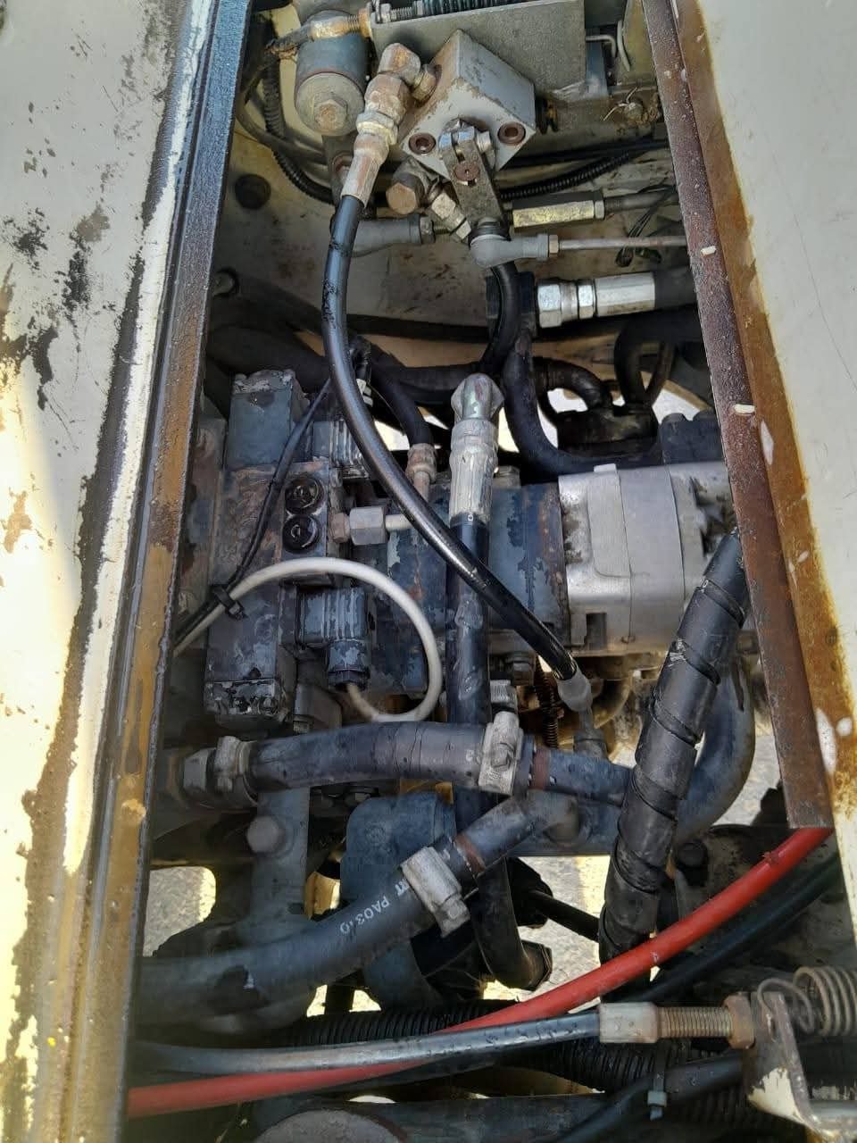 Komatsu loader for sale in Egypt, Komatsu 30 model 1989 located in Cairo, the best site for selling heavy equipment in Egypt