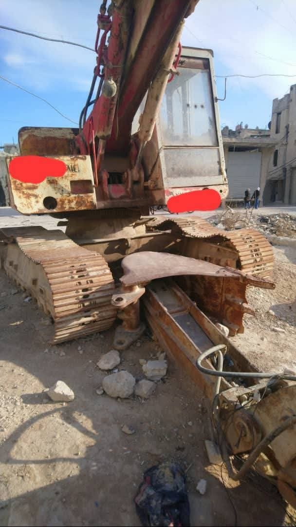 حفار بوكلين للبيع في مصر، بوكلين 125 موديل 1987 تواجد اسكندرية، افضل موقع لبيع المعدات الثقيلة في مصر