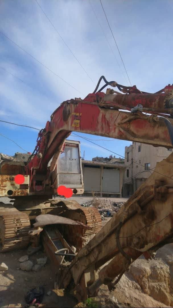 حفار بوكلين للبيع في مصر، بوكلين 125 موديل 1987 تواجد اسكندرية، افضل موقع لبيع المعدات الثقيلة في مصر