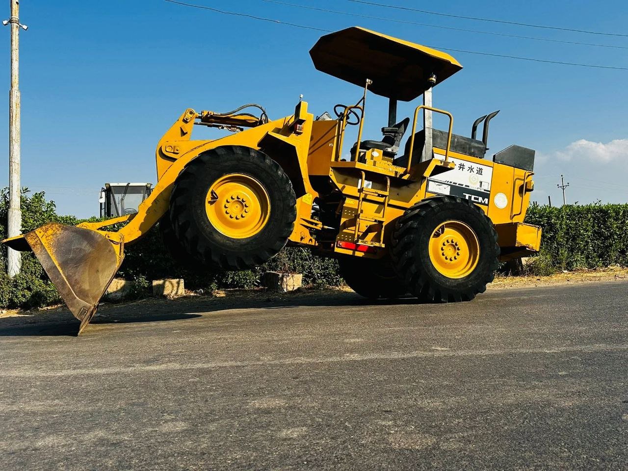 TCM loader for sale in Egypt, TCM 830 model 2012 located in Alexandria, the best site for selling heavy equipment in Egypt