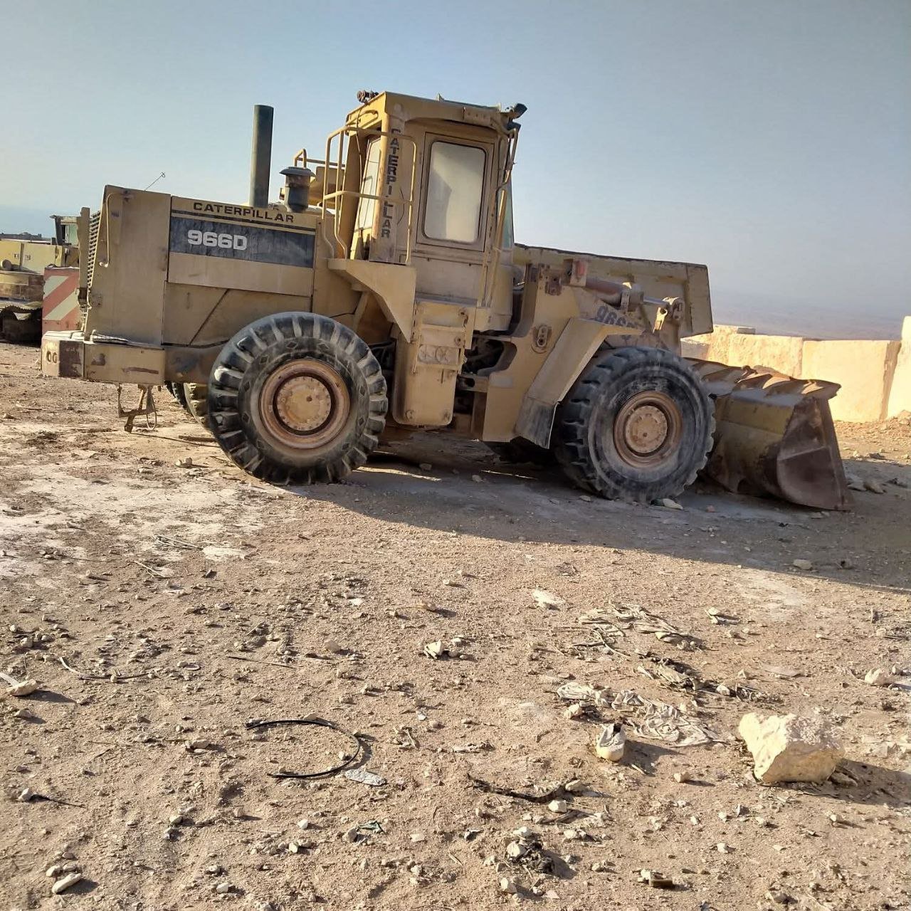 Caterpillar loader for sale in Egypt, Caterpillar 966 model 1997 located in Giza, the best site for selling heavy equipment in Egypt