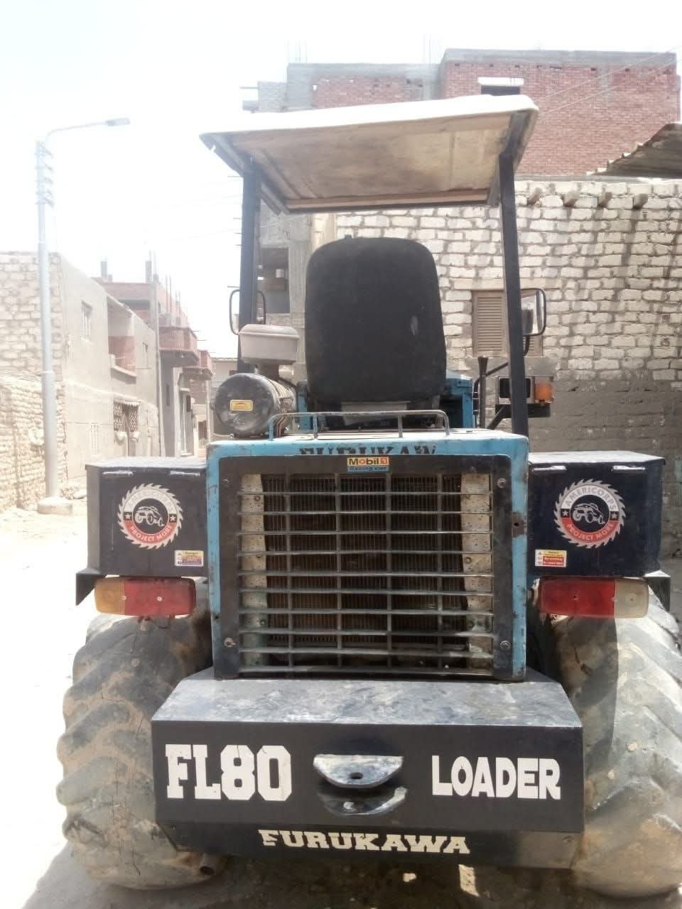 لودر Furukawa للبيع في مصر، Furukawa 80 موديل 1985 تواجد الجيزة، افضل موقع لبيع المعدات الثقيلة في مصر