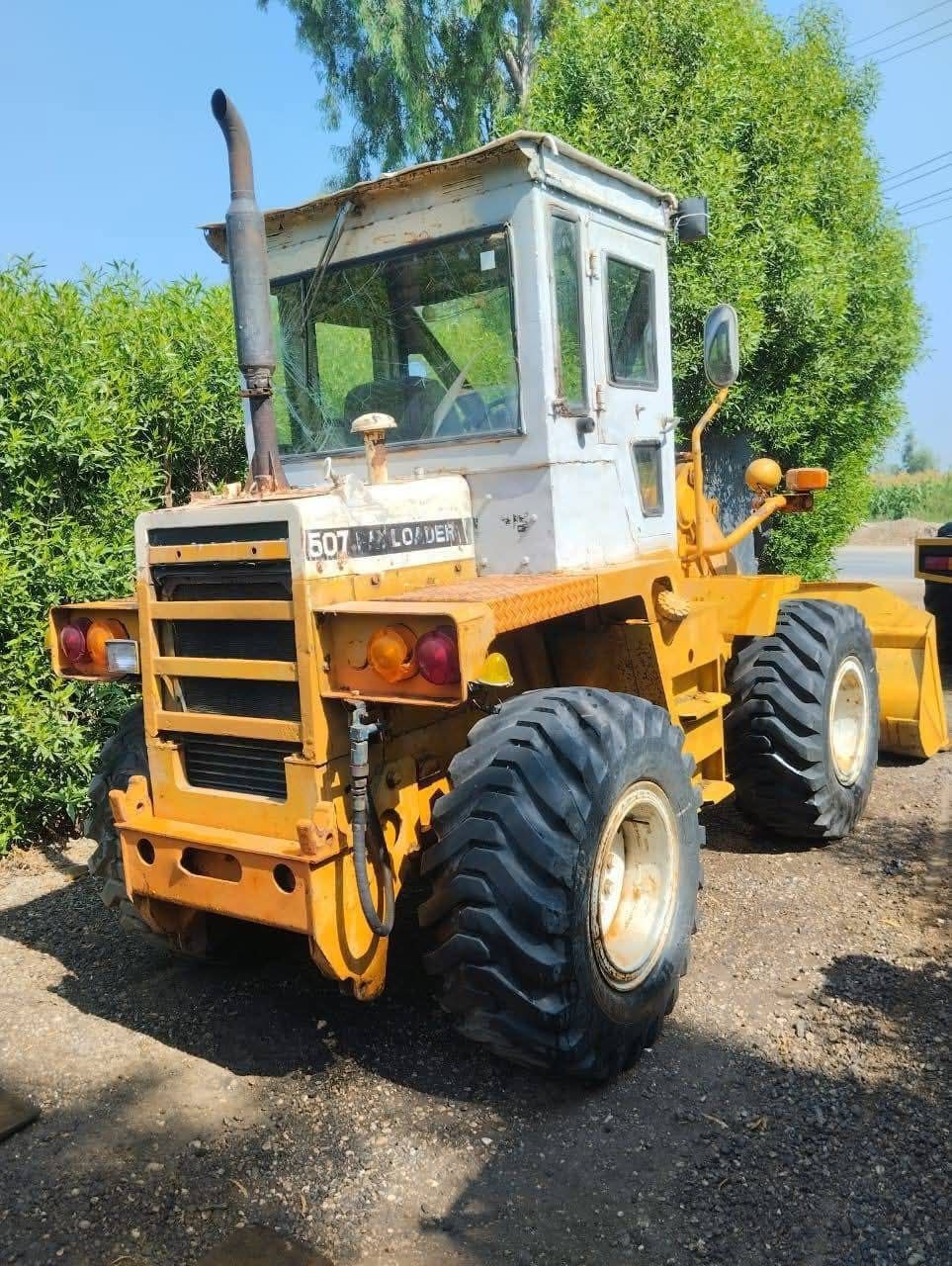 Komatsu loader for sale in Egypt, Komatsu 70 model 1986 located in Giza, the best site for selling heavy equipment in Egypt