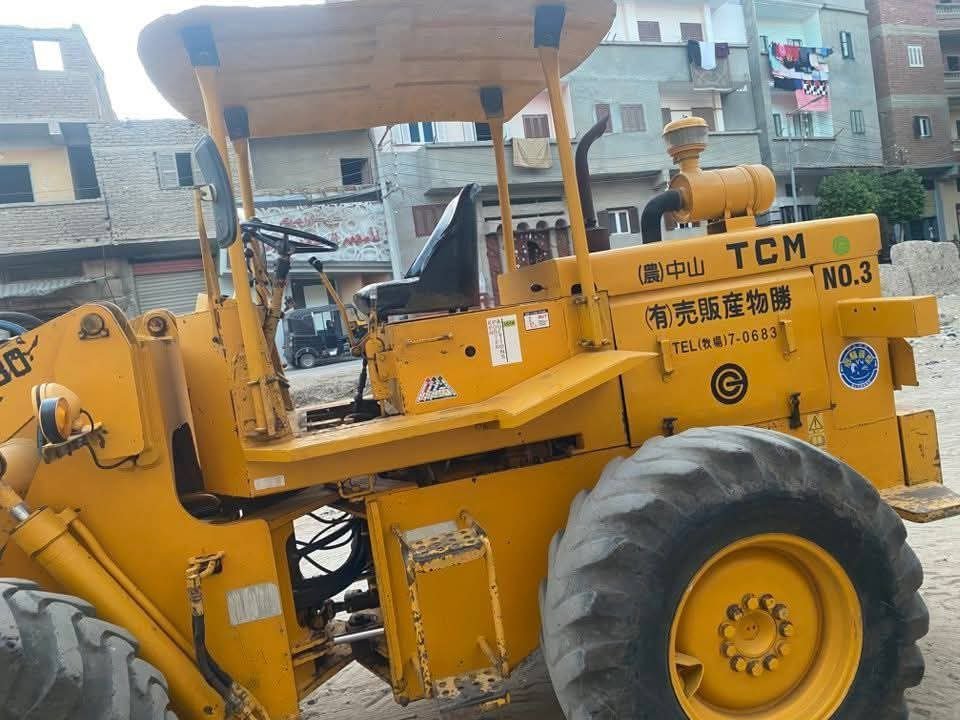 TCM loader for sale in Egypt, TCM 30 model 1990 located in Mansoura, the best site for selling heavy equipment in Egypt
