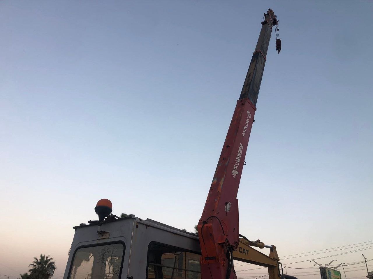 حفار كوماتسو للبيع في مصر، كوماتسو 606 موديل 2002 تواجد المنصورة، افضل موقع لبيع المعدات الثقيلة في مصر