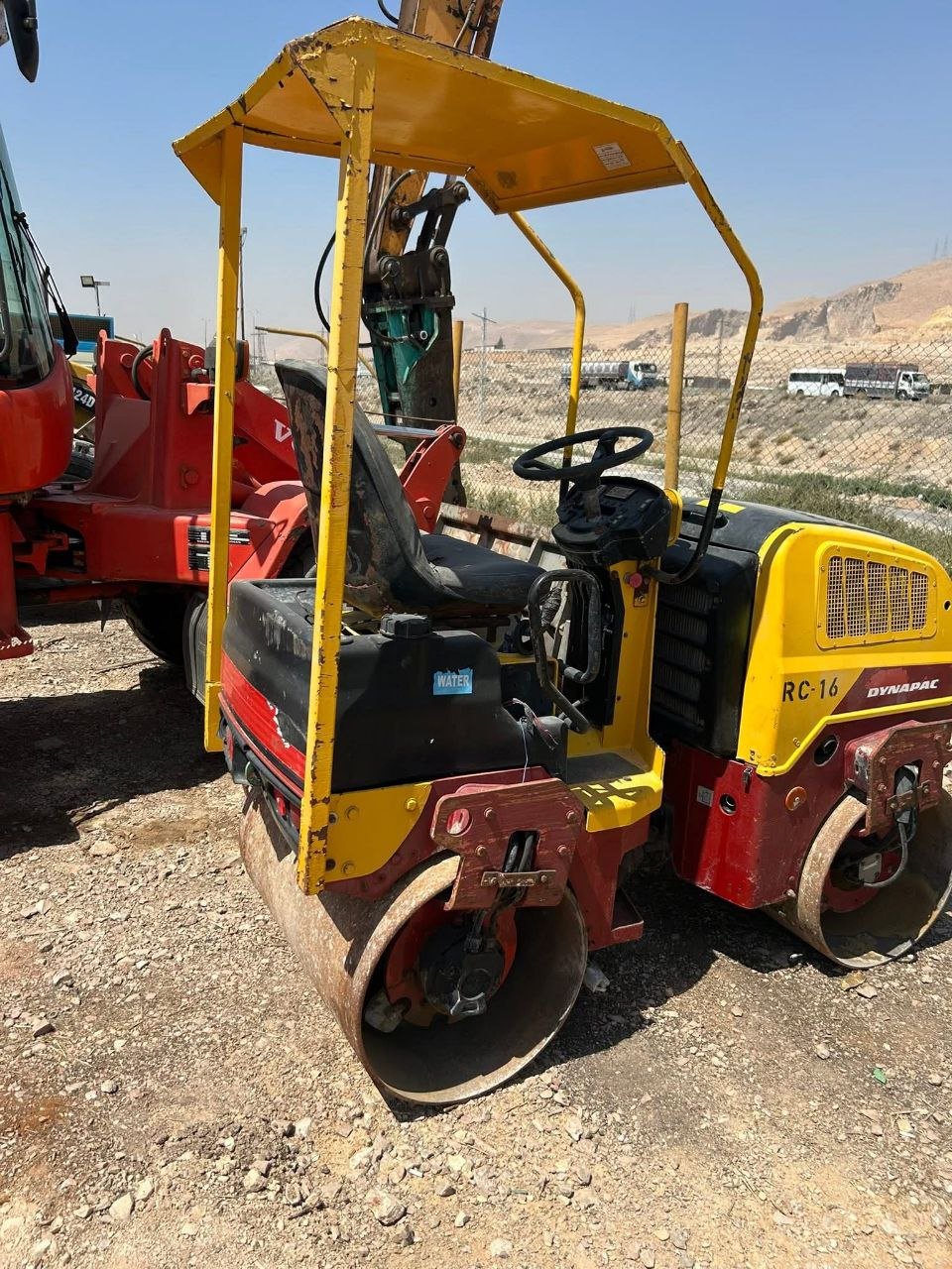 Dynpack Roller for sale in Egypt, Dynpack 16 model 2009 located in Mansoura, the best site for selling heavy equipment in Egypt