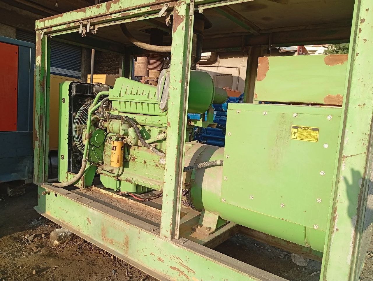 مولد كاتربيلر للبيع في مصر، كاتر بيلر 270ك موديل 2002 تواجد القاهرة، افضل موقع لبيع المعدات الثقيلة في مصر