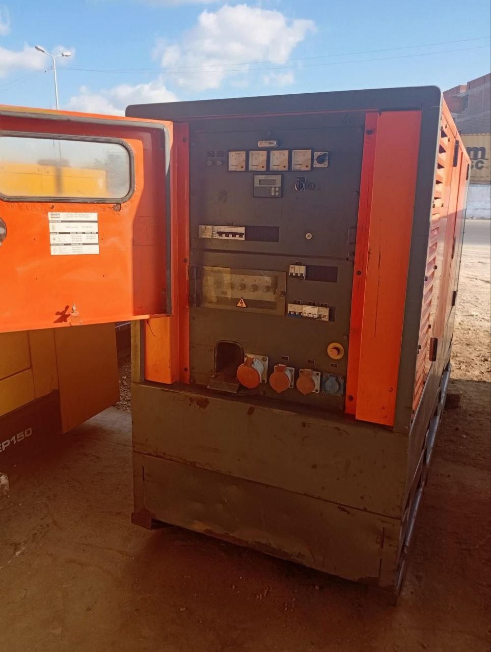 Perkins generator for sale in Egypt, Perkins 60 model 2010 located in Cairo, the best site for selling heavy equipment in Egypt