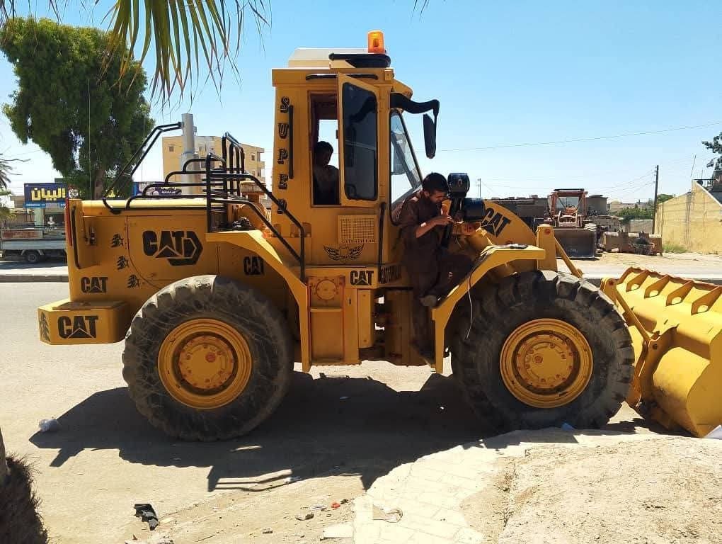 Caterpillar wheel loader for sale in Egypt, Caterpillar 950 model 1982 located in Cairo, the best site for selling heavy equipment in Egypt