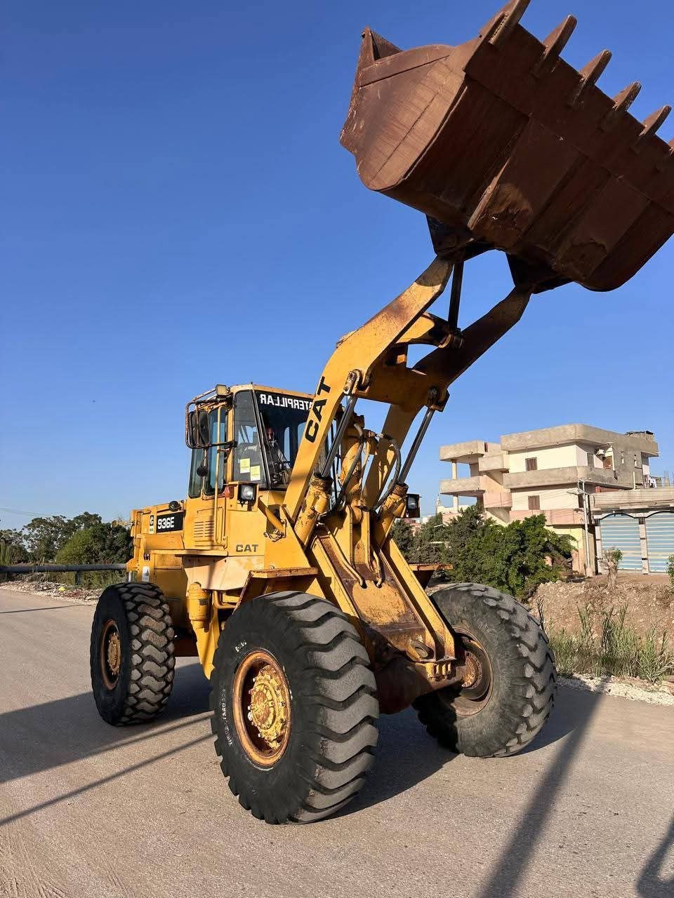 Caterpillar loader for sale in Egypt, Caterpillar 936E, 1996 model, located in Mansoura. The best site for selling heavy equipment in Egypt.