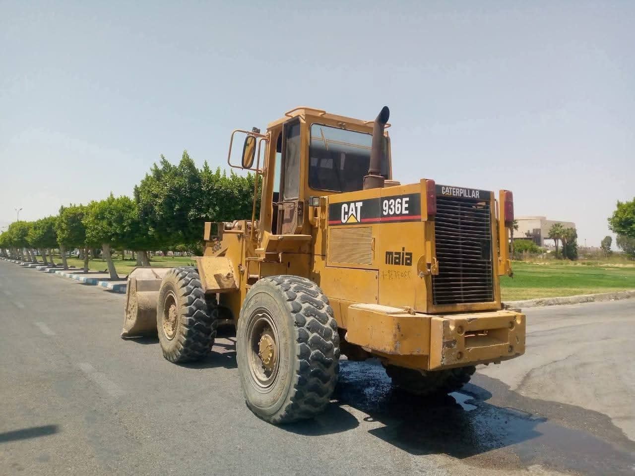 Caterpillar loader for sale in Egypt, Caterpillar 936E, 1990 model, located in Giza. The best site for selling heavy equipment in Egypt.
