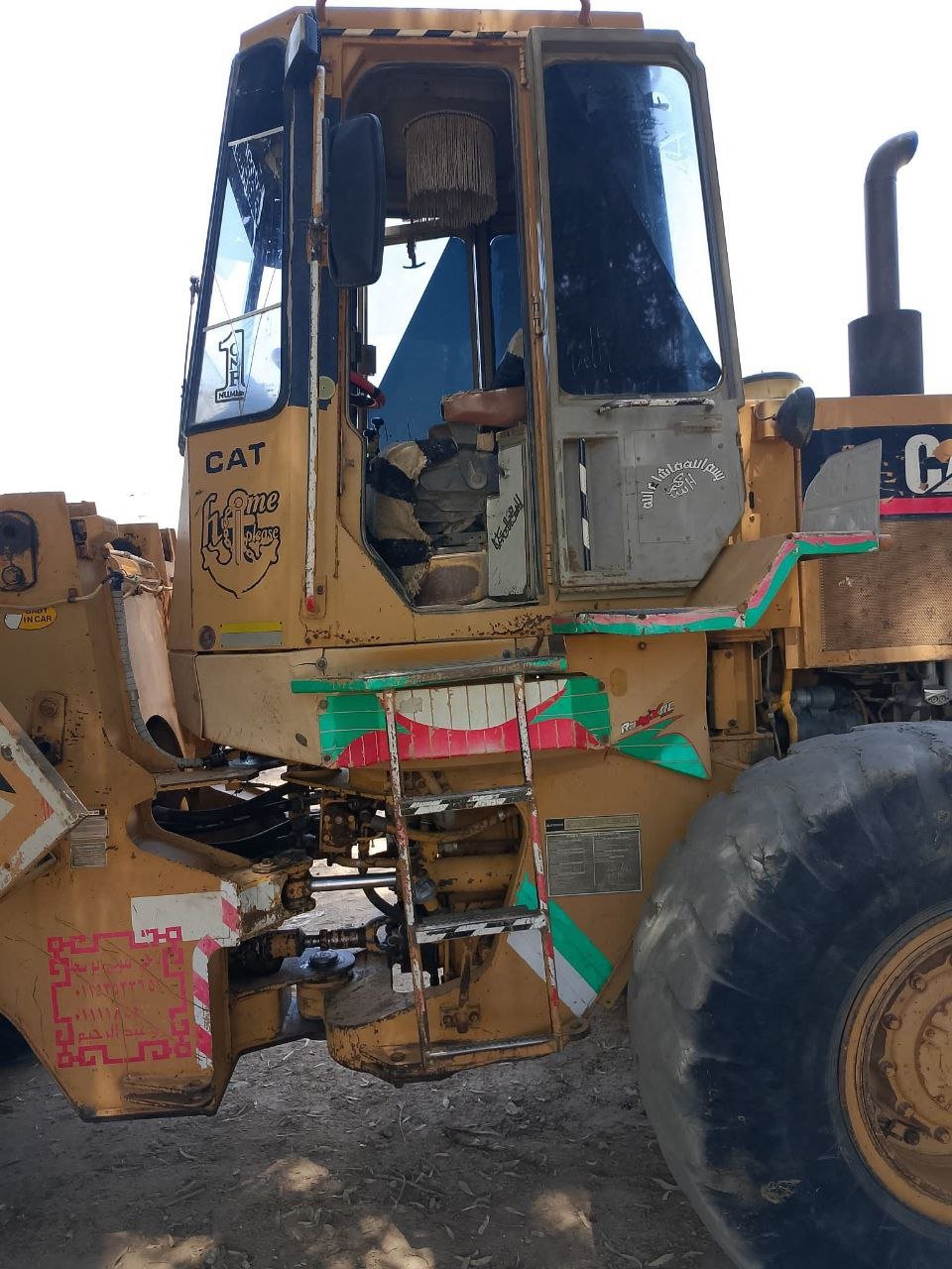 Caterpillar loader for sale in Egypt, Caterpillar 36 model 1886 available in Cairo, the best site for selling heavy equipment in Egypt