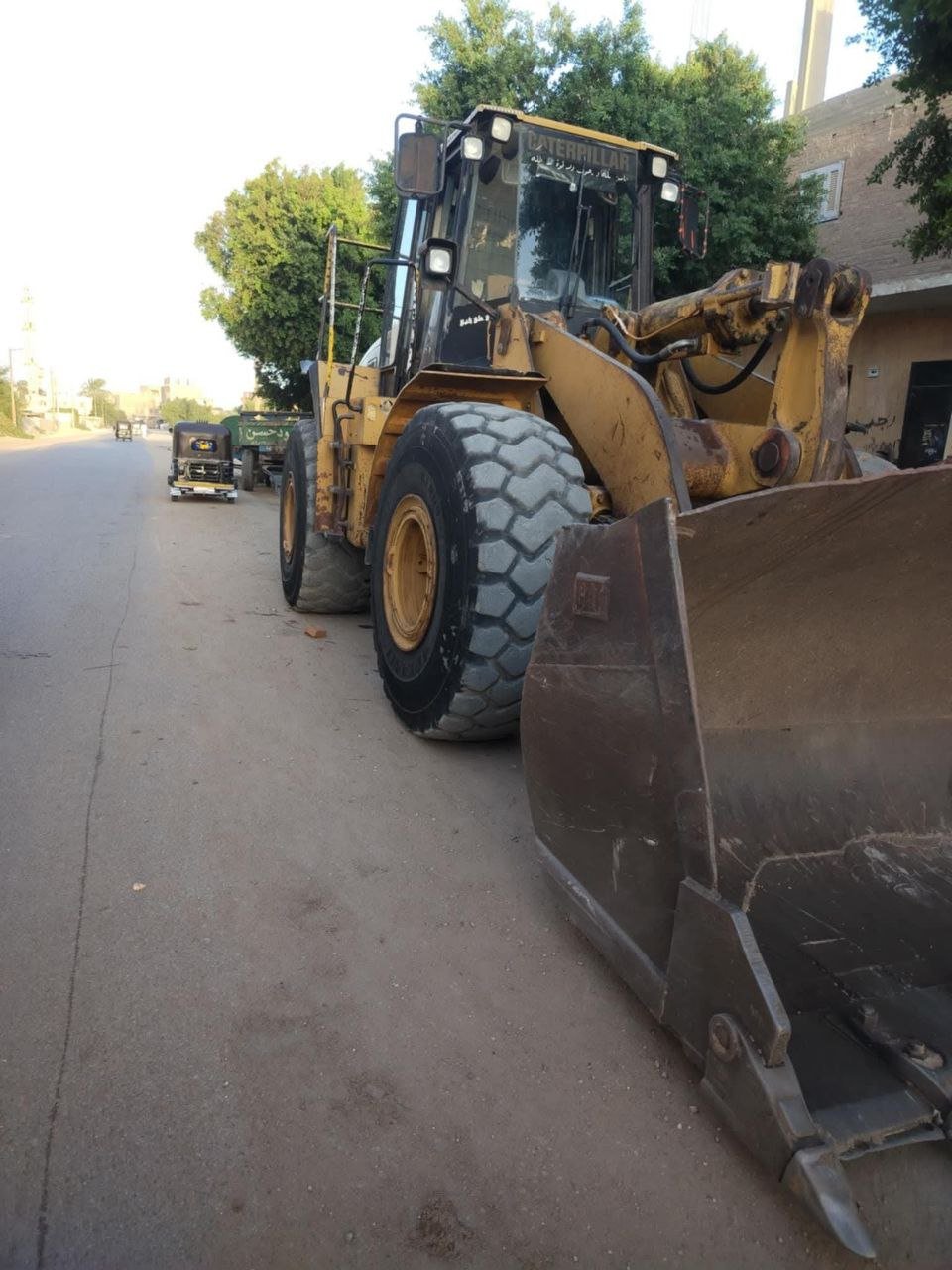 Caterpillar loader for sale in Egypt, Caterpillar 72G model 1984 located in Cairo, the best site for selling heavy equipment in Egypt