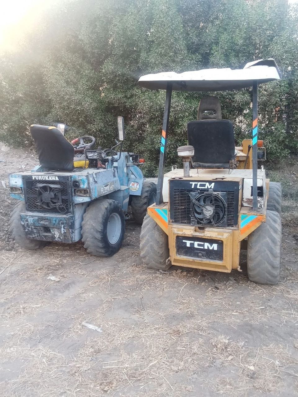 TCM loader for sale in Egypt, TCM 810 model 1980 located in Cairo, the best site for selling heavy equipment in Egypt