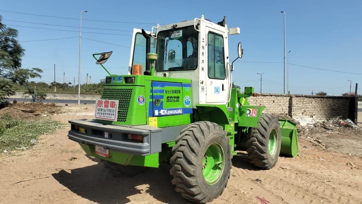 Komatsu loader for sale in Egypt, Komatsu 30 model 1980 located in Giza, the best site for selling heavy equipment in Egypt